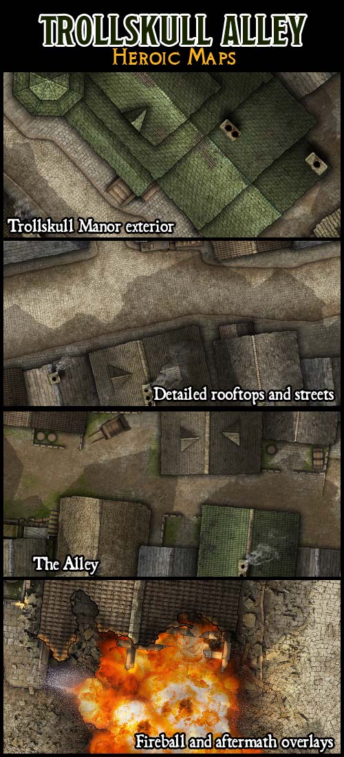 Waterdeep Dragon Heist Trollskull Alley Map 21 Dungeon Masters Guild Dungeon Masters Guild