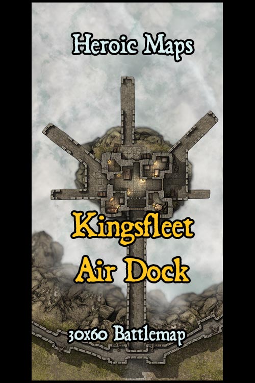 Heroic Maps Kingsfleet Air Dock Foundry Vtt Module Heroic Maps