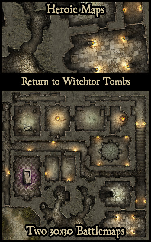 Heroic Maps - Return to Witchtor Tombs - Heroic Maps | Caverns ...